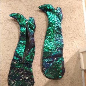 Thigh High Mermaid Boots